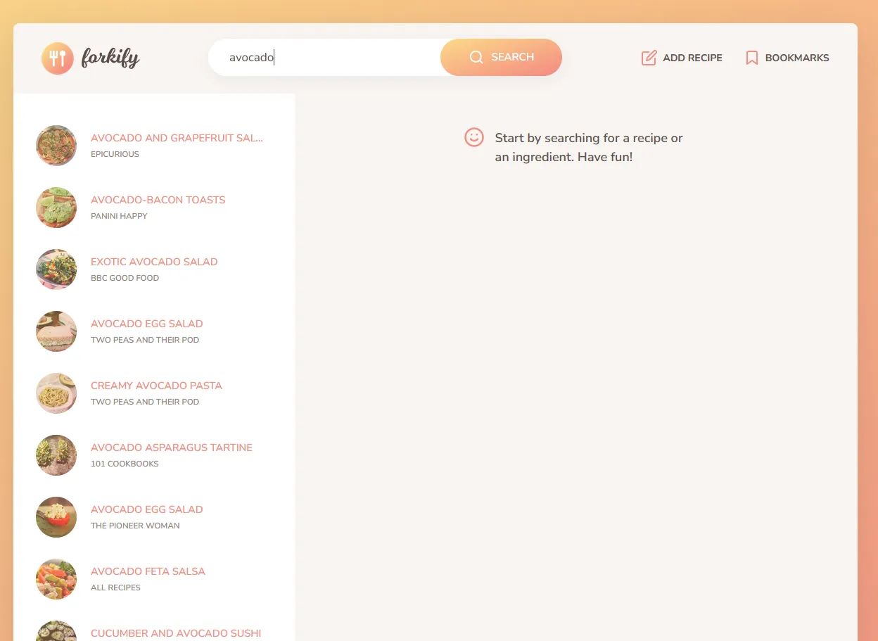 Forkify